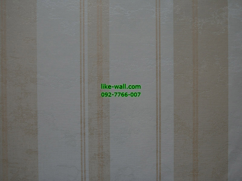 วอลเปเปอร์ติดผนังลายทางสีน้ำตาล