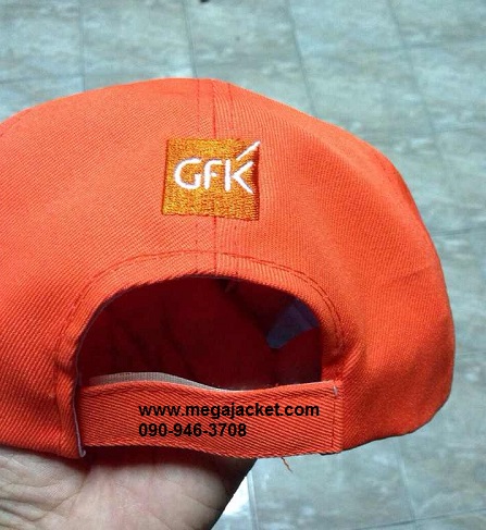 ตัวอย่าง งานปักหมวกแก๊ป ผ้าดีวาย ปัก logo GFK 090-946-3708  ขายส่งหมวกแก๊ปเปล่า  โทร 093-632-6441