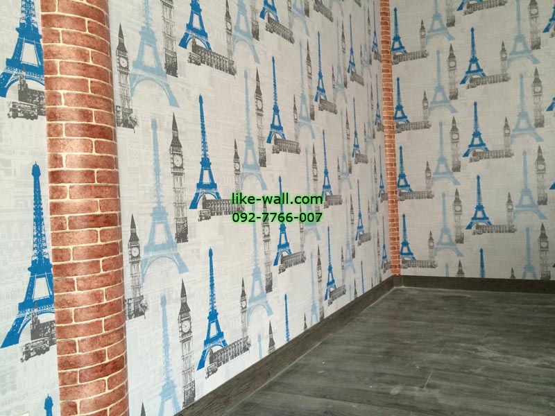 ผลงานวอลเปเปอร์ติดที่ chalermprakiat บ้านปลูกเอง