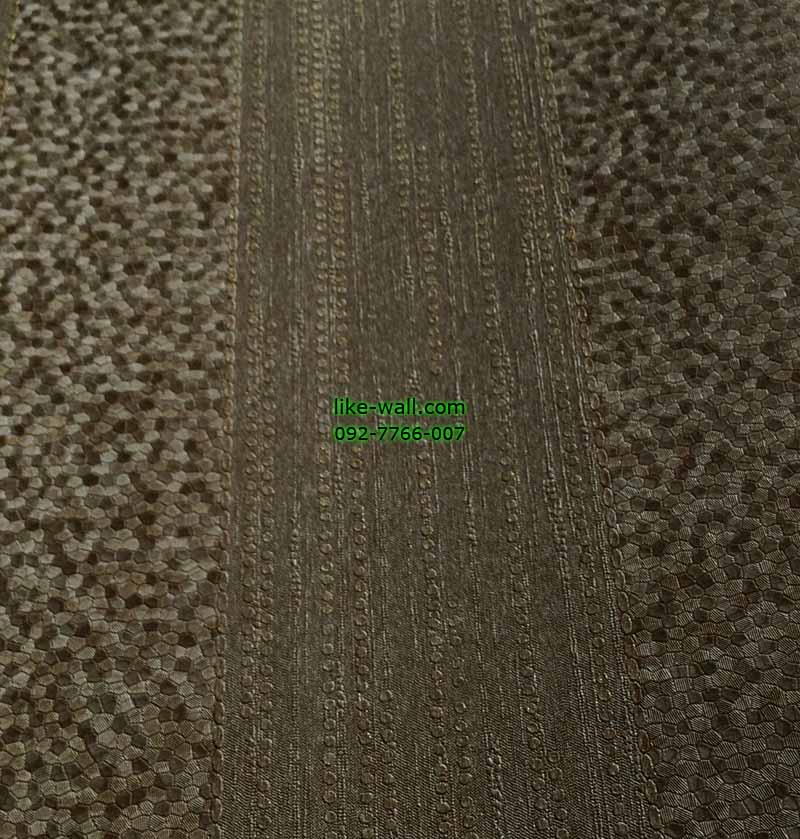 วอลเปเปอร์ติดผนังลายจุด ผสมลายทาง