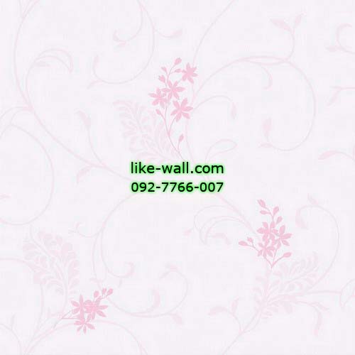 วอลเปเปอร์ติดผนัง ลายดอกไม้ สีชมพู