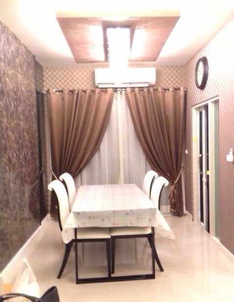 หมู่บ้านศุภาลัย แต่งวอลเปเปอร์ ผ้าม่านง่ายๆ สวยลงตัวเรียบหรู