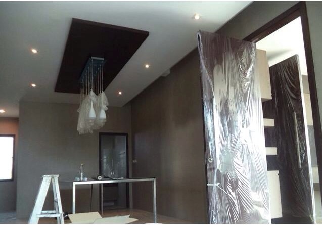 บางกอก บูเลอวาร์ด หมู่บ้านใช้วอลสีพื้น แต่งบ้านmodern เรียบหรู