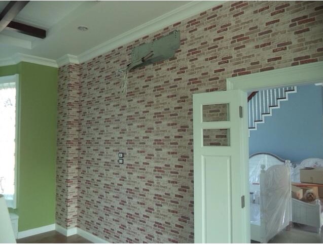 เขาใหญ่ สระบุรี บ้านลูกค้า แต่งลายอิฐ สไตล์อังกฤษ. วอลสวยได้ทุกที่