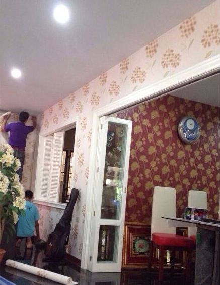 วอลเกาหลีม้วนใหญ่  กากเพชรวิ้งๆ ฮิตฮอตแบบซีรี่