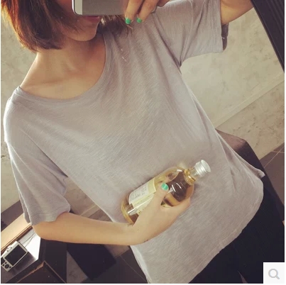 BLOUSES/T-SHIRT  เสื้อยืดแฟชั่น เสื้อผ้าสำหรับผู้หญิง basic  t-shirt  fashion/style