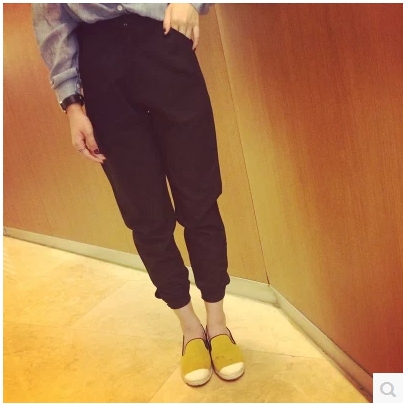 TROUSERS/ JOGGER  PANTS  กางเกงขายาวแฟชั่น กางเกงเอวสูงแฟชั่นสำหรับผู้หญิง  Vintage  pants  korean  fashion   