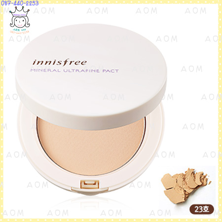 ( 23 ผิวสองสี )Mineral Ultrafine Pact SPF25/PA++