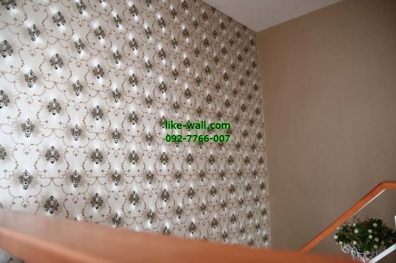 ผลงานติดตั้งวอลเปเปอร์ที่ พฤกษาวิลล์ 60 ลาดกระบัง-อ่อนนุช 