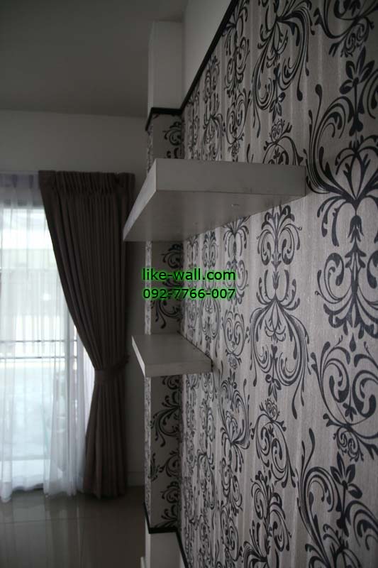 ผลงานติดตั้งวอลเปเปอร์ที่ LADKRABANG-ONNUT 60