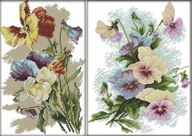 Pansy (ไม่พิมพ์/พิมพ์ลาย)