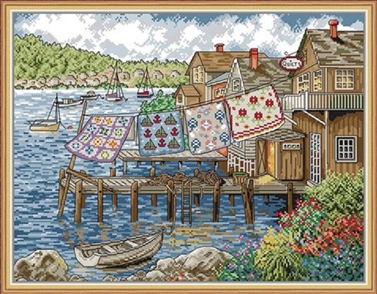 Seaside life (ไม่พิมพ์/พิมพ์ลาย)