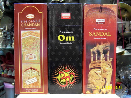 T001 ธูปหอมจากอินเดีย (ธูปแขก) Indian Incense Sticks