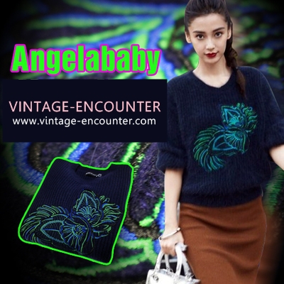 KNITWEAR / SWEATER  ANGELABABY 3D  ชุด set เสื้อสเวตเตอร์ผู้เหญิง+กระโปรง เสื้อไหมพรม กันหนาวแขนยาวแฟชั่นผู้หญิง เสื้อผ้าแฟชั่นผู้หญิง แฟชั่นเกาหลี ญี่ปุ่น สไตล์อาราจูกุ สินค้าแบรนด์แท้จาก shop counter แฟชั่น 2NE1 Jeon Ji Hyun  , You Who Came From the Sta