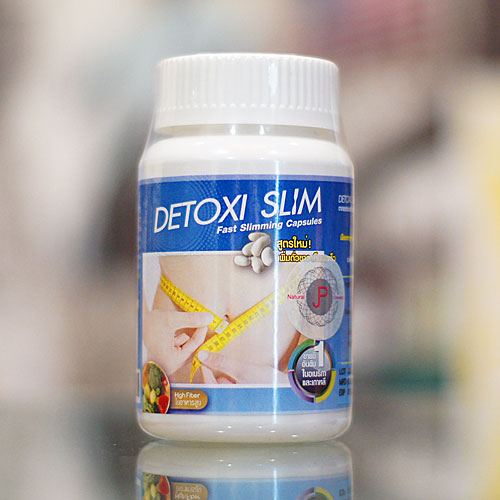 Detoxi Slim Slimming Capsules หน้าท้อง ต้นแขน ต้นขา และสำหรับคนที่หน้าท้องหย่อนคล้อย