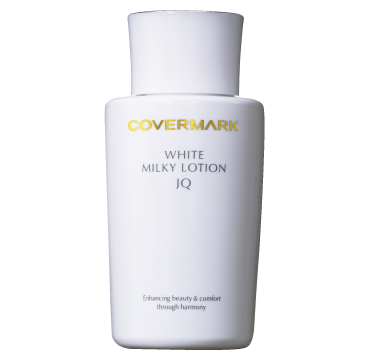 COVERMARK White Milky Lotion JQ ปริมาณสุทธิ 120 ml. โลชั่นน้ำนมเนื้อบางเบา ให้ผิวดูกระจ่างใสมีชีวิตชีวา ป้องกันการเกิดกระ ฝ้า จุดด่างดำ ให้ผิวนุ่มนวลกระจ่างใส