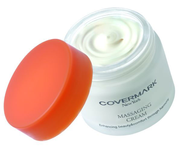 COVERMARK Massaging Cream 80 g. ผิวสวยสั่งได้ ไม่ต้องพึ่งสปา ด้วยครีมนวดหน้าเนื้อเนียนละเอียด เข้มข้น ที่สร้างสรรค์ขึ้น เพื่อให้คุณสามารถดูแลผิว ให้ชุ่มชื่น ผ่อนคลายได้ด้วยตัวเอง ด้วยสารสกัดจากพืชธรรมชาติช่วยผลัดเซลล์ผิวเก่าให้หลุดลอกออกอย่างอ