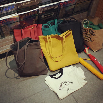 HANDBAG/MESSENGER BAGS  กระเป๋าช้อปปิ้ง กระเป๋าสะพานไหล่ผู้หญิงแฟชั่น เกาหลี ญี่ปุ่น