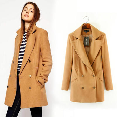 OUTERWEAR/COAT ASOS เสื้อแจ็คเก็ตโค้ท เสื้อผ้าแฟชั่นฤดูหนาว สไตล์ยุโรป อเมริกา เสื้อโค้ทขนสัตว์ โค้ทตัวยาวผู้หญิง รุ่นคลาสสิกแฟชั่น