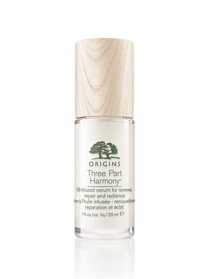 **พร้อมส่ง**ORIGINS Three Part Harmony Oil-Infused Serum 30 ml. เซรั่มบำรุงผิวหน้า เพื่อการต่อสู้ 8 สัญญาณผิวร่วงโรย ลดเลือนริ้วรอย ร่องลึก คืนความกระจ่างใส เปล่งปลั่ง อิ่มเอิบให้ผิวสุขภาพดี