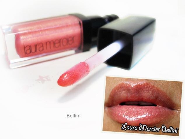 **พร้อมส่ง**Laura Mercier Lip Glace #Bellini 2.8g สีส้มพีชอมชมพูประกายชิมเมอร์ทอง ขนาดครึ่งของไซส์จริง ลิปกลอสสีสวยหรูเนื้อเนียนนุ่ม ที่จะทำให้ริมฝีปากของคุณดูเอิบอิ่ม แวววาวอย่างเป็นธรรมชาติ