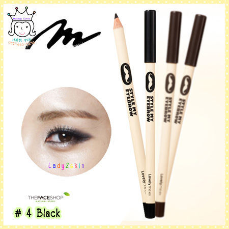 ( 4 Black )Lovely ME:EX Style My Eyebrow