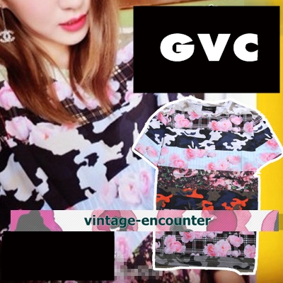 T-SHIRT  GVC  เสื้อยืด จีวองชี่ เสื้อแขนสั้นผู้หญิงแฟชั่น คอลเลคชั่น ออทั่ม วินเทอร์ สไตล์ยุโรปและอเมริกา