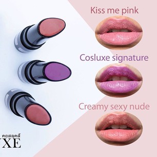 **พร้อมส่ง**COSLUXE Curve! Lipstick Signature ลิปสติกสุดชิค แท่งขนาดเล็กกำลังดี น่ารักมากคะ ที่สำคัญสีสวยมาก เหมาะกับสาวๆทุกสีผิว ทาแล้วสวยโดดเด้งแน่นอน  ลิปสติก ที่มี Shape รูปหยดน้ำ ที่โค้งรับกับริมฝีปากทั้งบนและล่างทุกรูปปาก Made In Korera