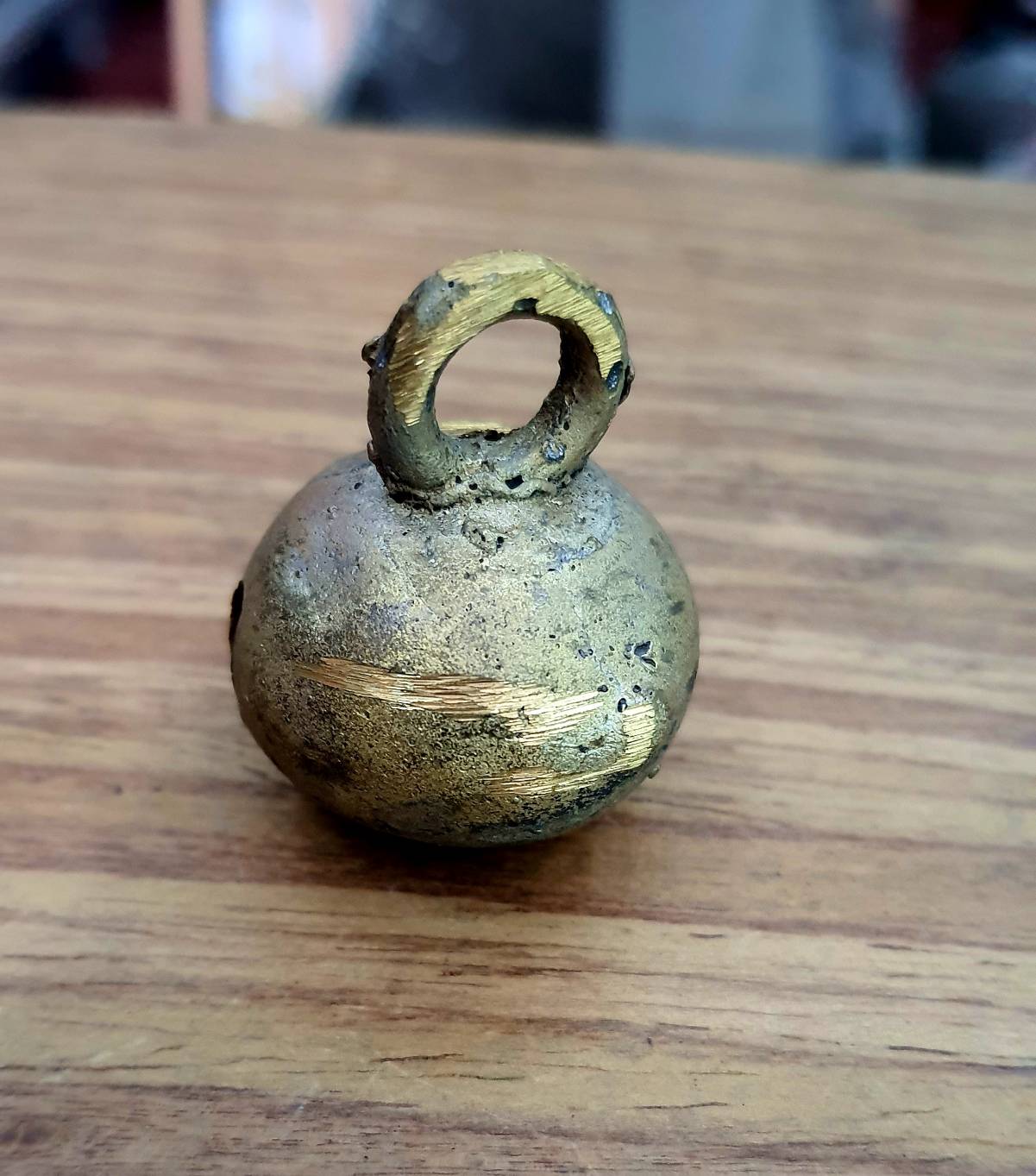 HB009 กระพรวนทองเหลือง(26mm) Bronze Small Bell