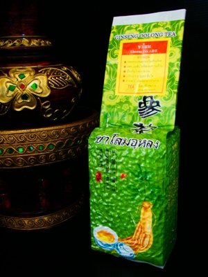 ชาโสมอู่หลง (Ginseng OolongTea) 500g.