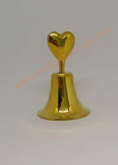 HB001 กระดิ่งทองเหลือง Bronze HandBell