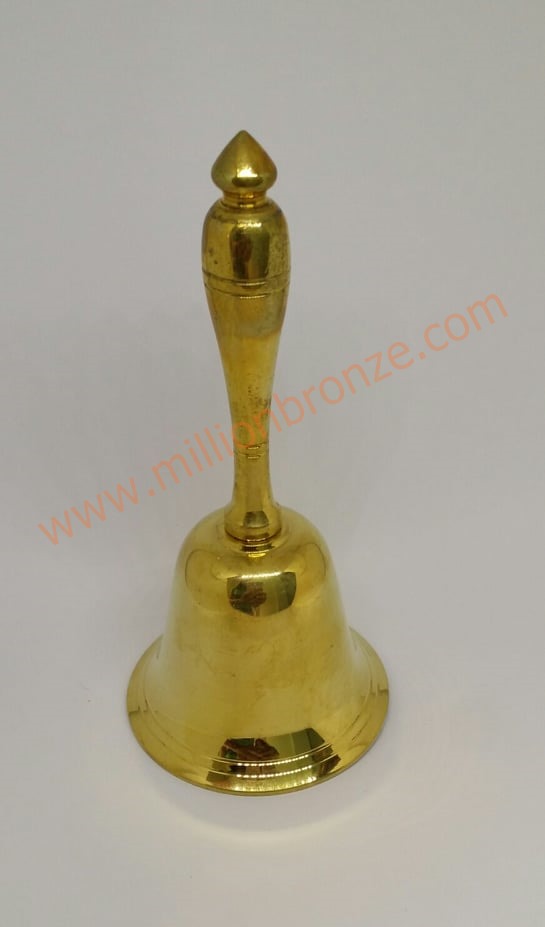 HB002 กระดิ่งทองเหลือง Bronze Handbell