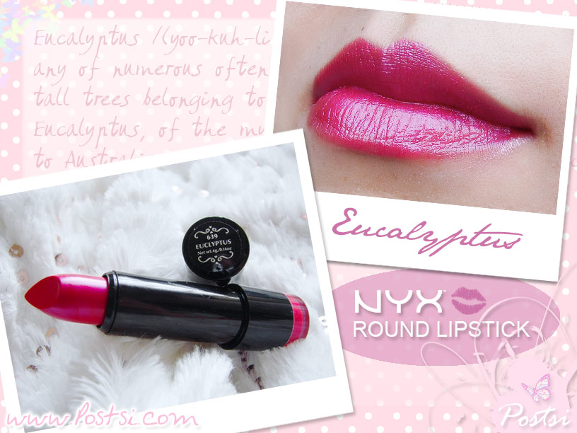 **พร้อมส่ง** NYX ROUND LIPSTICK # LSS639 Eucalyptus