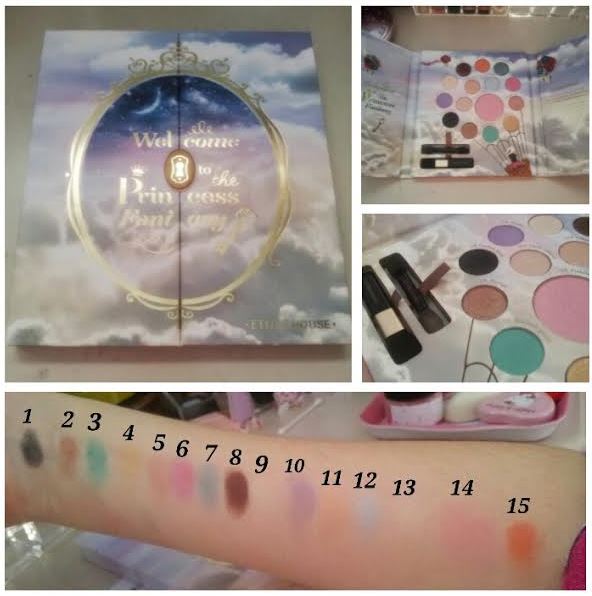 **พร้อมส่ง**Etude House Princess AD Balloon Kit For VIP (Limited) พาเลทแต่งหน้าแสนหวาน สไตล์เจ้าหญิง ดีไซน์แพคเกจสวยเริ่ด หรูหราน่าใช้น่าโชว์มากๆคะ มีอายเชโดว์ 14 สี และปัดแก้มสีชมพูหวาน พร้อมฟองน้ำทาอายเชโดว์ และแปรงปัด 1 อันคะ