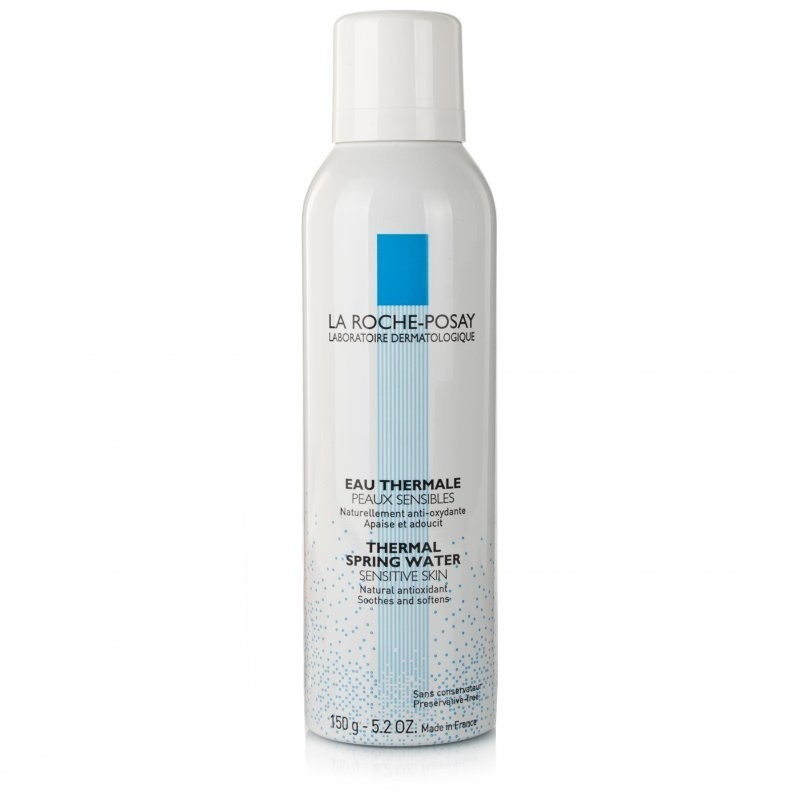 La Roche-Posay Thermal Spring Water 150ml. น้ำแร่ ลา โรช-โพเซย์ อุดมด้วยแร่ซิลิเนียม อันเป็นสารแอนตี้ออกซิแดนท์ ลดการระคายเคือง เสริมสร้างความแข็งแรงให้แก่ผิว ทำให้สบายผิว ใช้แล้วหน้าเนียนนุ่มชุ่มชื่นสุดๆ ดูแลจัดการปัญหารอยคล้ำบวมรอบดวงตา ฉีดก