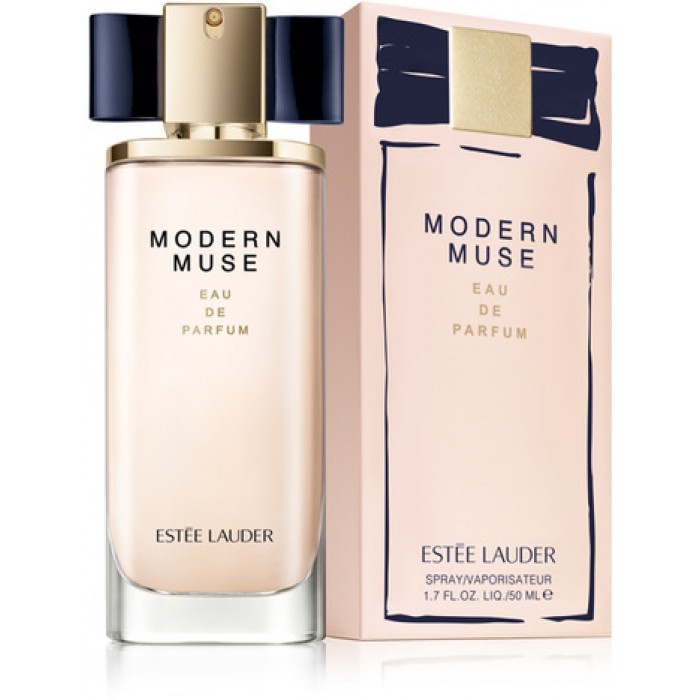 ESTEE LAUDER Modern Muse Eau De Parfum 50ml. น้ำหอมกลิ่นใหม่ล่าสุดในแนวกลิ่นฟลอรัลวู้ดดี้ สำหรับหญิงสาวยุคใหม่ที่มีความมั่นใจ ปราดเปรียว สนุกสนานในชีวิต แต่ในขณะเดียวกันก็ยังเปี่ยมไปด้วยเสน่ห์หวานอันเย้ายวน สัมผัสแรกคือความสดชื่นกระปรี้กระเปร่าข