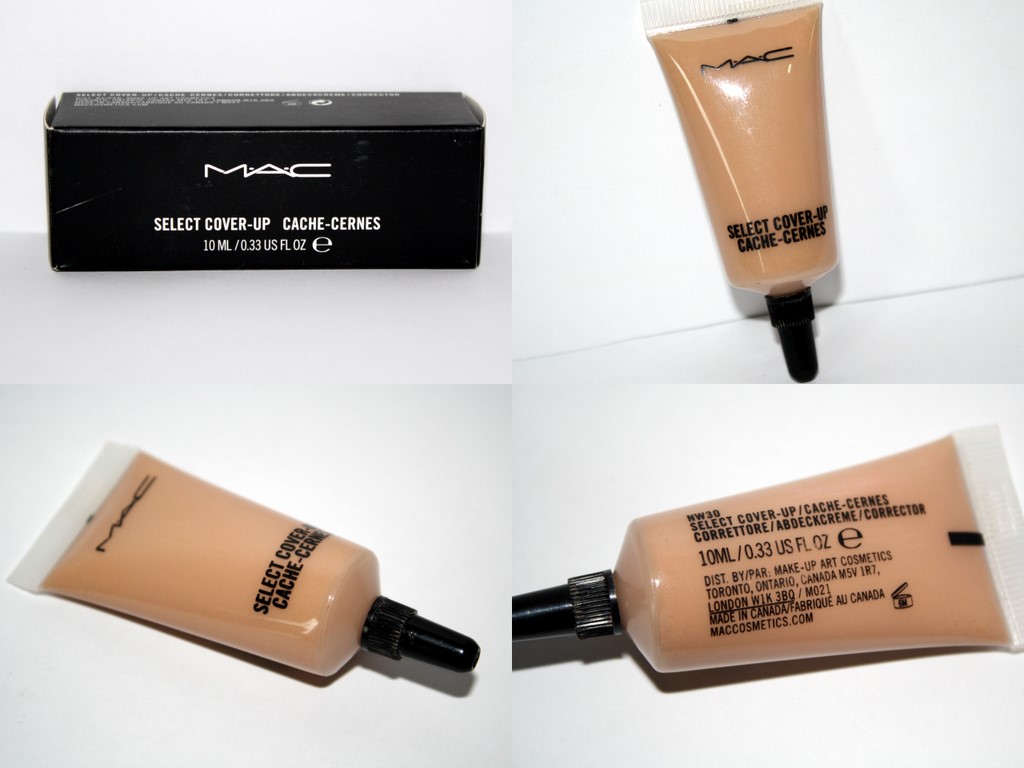 MAC Select Cover-Up ขนาดจริง 10 ml. คอนซีลเลอร์เนื้อบางเบา ให้คุณสมบัติในการปกปิดแบบปานกลางดูเป็นธรรมชาติที่สุด ปรับสีผิวให้สม่ำเสมอเรียบเนียน และลดริ้วรอยต่างๆ บนใบหน้าได้ตามความต้องการ เทคนิคพิเศษจากมืออาชีพ การลงคอนซีลเลอร์ด้วยแปรง MAC #194