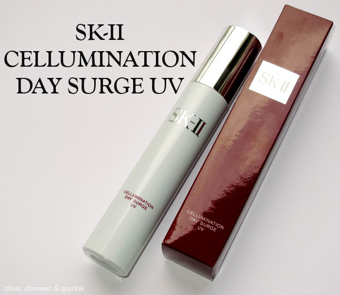 SK-II Cellumination Day Surge UV 50g. ใหม่ล่าสุด กันแดด พร้อมบำรุงในหนึ่งเดียว มอยเจอร์ไรเซอร์สำหรับกลางวัน เพื่อผิวหน้ากระจ่างใส พร้อมการปกป้องผิวจากรังสี UV ด้วย SPF30 PA+++ ปรับผิวที่หมองคล้ำ ให้กระจ่างใส จุดด่างดำดูเลือนลง ขณะเดียวก