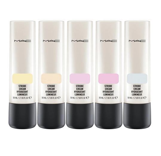 MAC Strobe Cream Hydratant Lumineux 50 ml. เมคอัพเบส ที่มอบความชุ่มชื้นสู่ผิว เพื่อผิวหน้าเนียนสวย สม่ำเสมอ แม้สภาพอากาศร้อนขึ้น หรือในห้องแอร์ที่ต้องเผชิญทุกวันผิวจึงสวยแม้ในสภาวะที่แตกต่างอย่างมาก เป็นครีมบำรุงให้ความชุ่มชื่นพร้อมเป็นเมคอัพเ