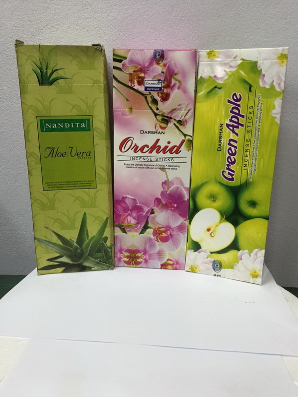 T009 ธูปหอมจากอินเดีย (ธูปแขก) Indian Incense Sticks