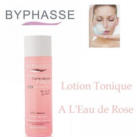 **พร้อมส่ง**BYPHASSE Face Soft Toner Lotion 500 ml. ผลิตภัณฑ์ทำความสะอาดผิวหน้าหลังล้างหน้า มีสารสกัดจากดอกกุหลาบ จะช่วยให้ผิวมีความชุ่มชื่น และสะอาดอย่างล้ำลึก ปราศจากสี และแอลกอฮอล์ ใช้ได้ทุกสภาพผิวแม้ผิวบอบบาง