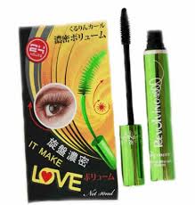 B.Q. Cover Charming Volume Mascara บีคิว คอฟเวอร์ ( ตัวแท้ 100% )  มาสคาร่าเขียว ยาวเรียงเส้น ของแท้ 100%