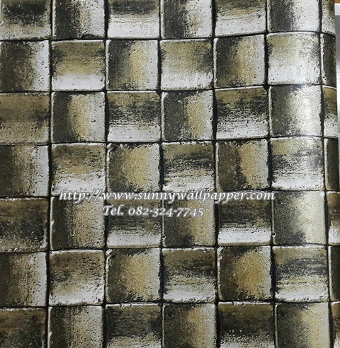 วอลเปเปอร์ติดผนังลายอิฐ หิน ปูน ไม้ เกาหลี 01