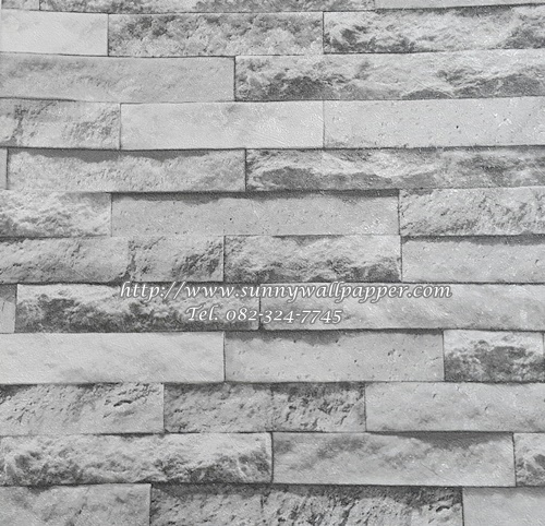 วอลเปเปอร์ติดผนังลายอิฐ หิน ปูน ไม้ เกาหลี 01