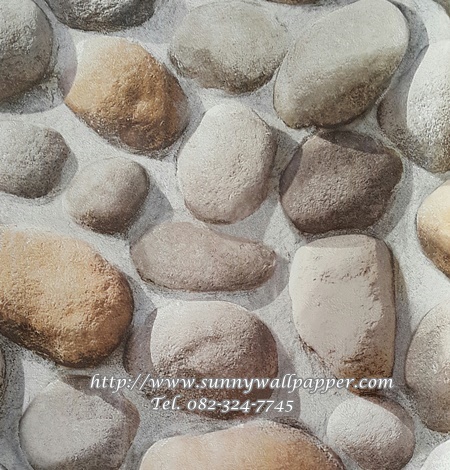 วอลเปเปอร์ติดผนังลายอิฐ หิน ปูน ไม้ เกาหลี 01