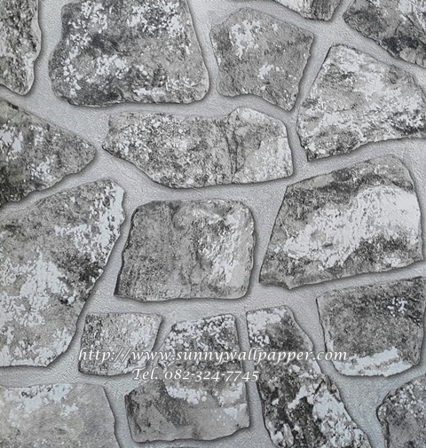 วอลเปเปอร์ติดผนังลายอิฐ หิน ปูน ไม้ เกาหลี 01