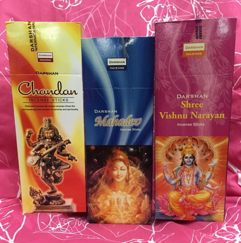 T008 ธูปหอมจากอินเดีย (ธูปแขก) Indian Incense Sticks