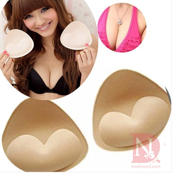 ฟองน้ำดันทรงสำหรับใส่กับบิกินี่หรือบราสปอร์ต เหมาะสำหรับต้องการดันหน้าอก เติมเต้มหน้าอกให้อวบอิ่ม