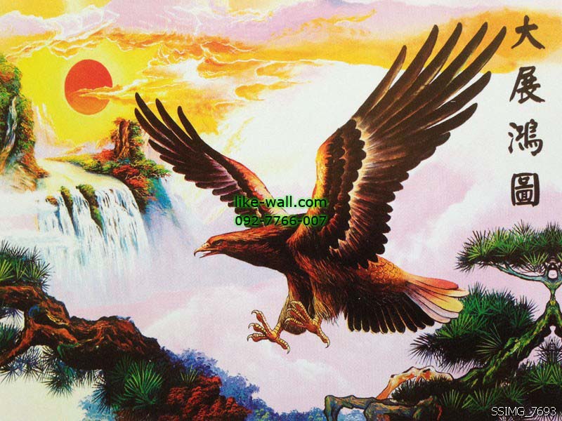 วอลเปเปอร์ติดผนังลาย Falcon