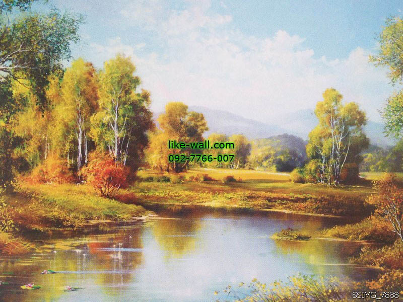 วอลเปเปอร์ติดผนังลาย marsh